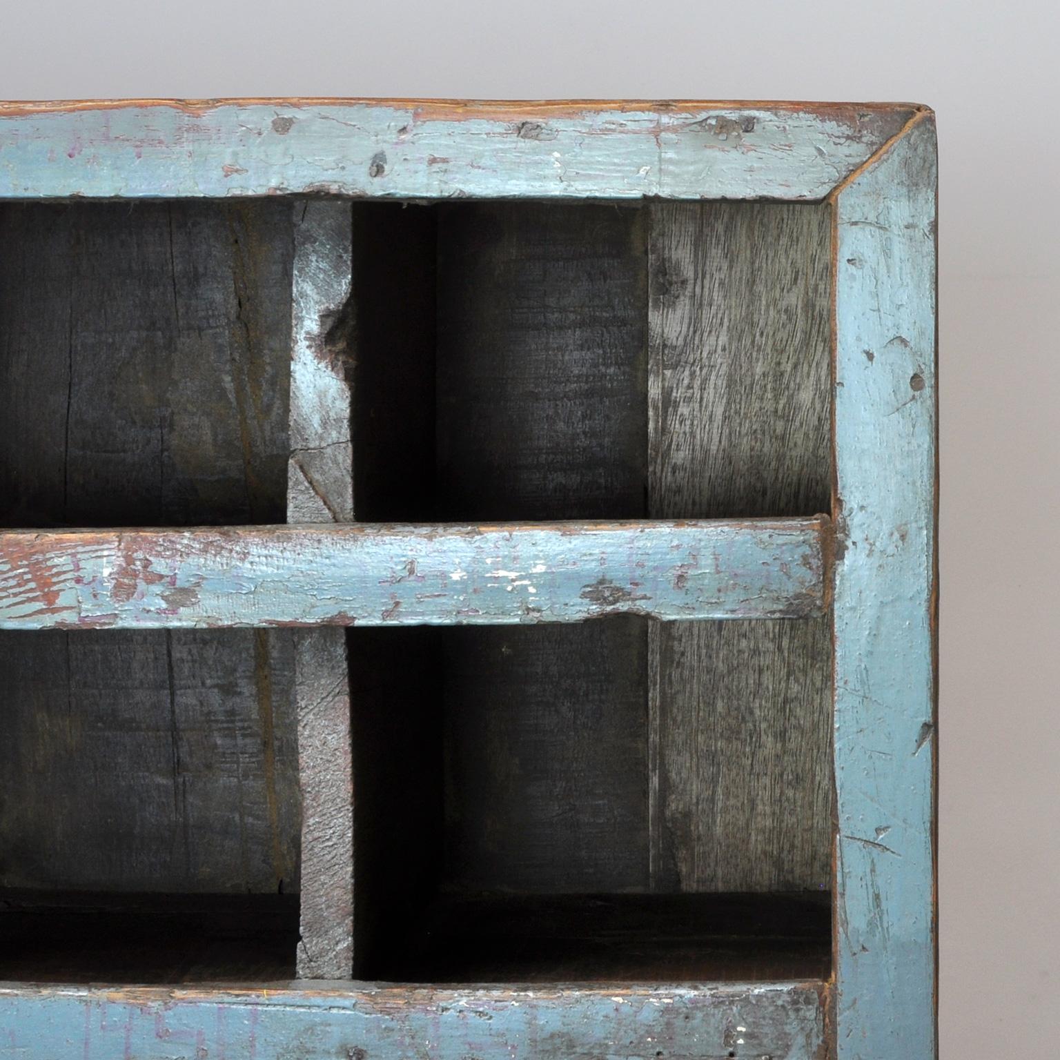 Industrial Vintage Pigeon Hole Cabinet