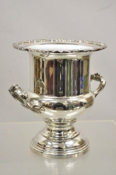 Vintage Pilgrim Regency Style Silver Plated Champagne Wine Chiller Ice Bucket