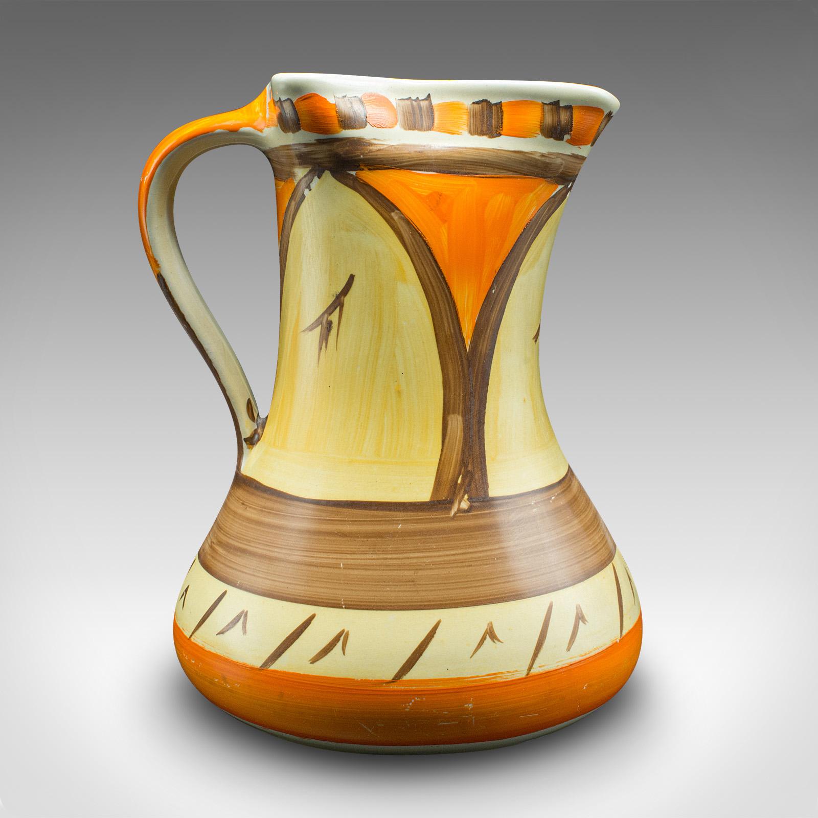 hand painted jug