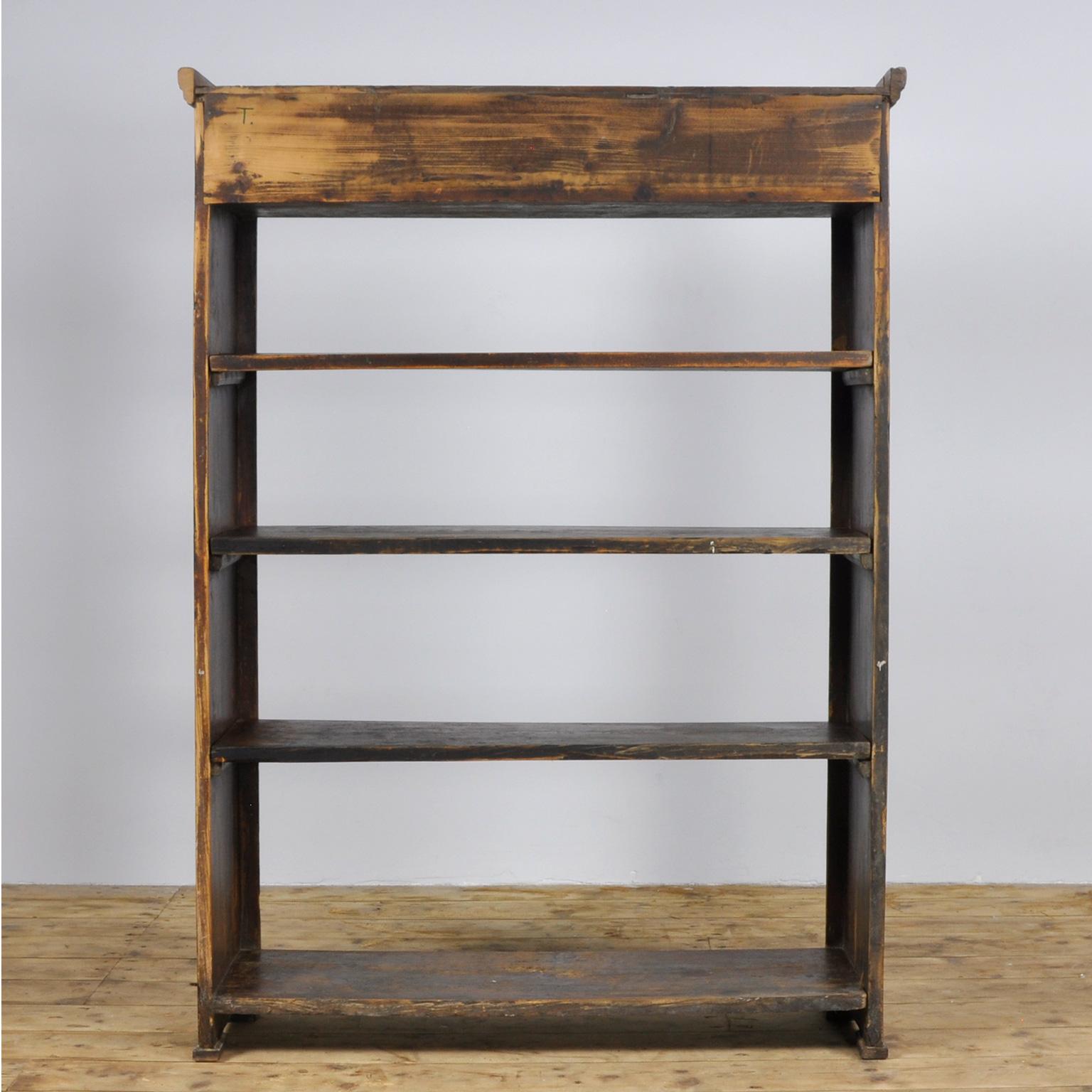 Vintage Pine Bookcase, 1930s 3