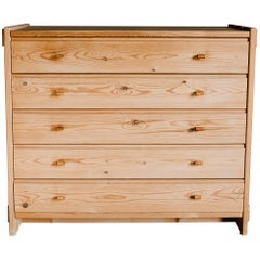Vintage Pine Chest of Drawers from Denmark, circa 1970