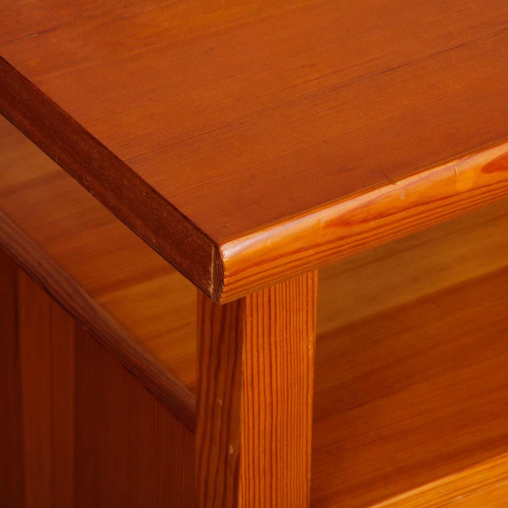 Vintage pine desk from the 1980s In condizioni buone in vendita a MONTESSON, FR