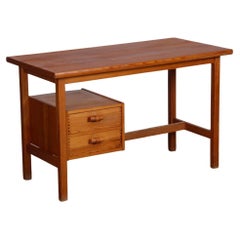 Vintage pine desk from the 1980s