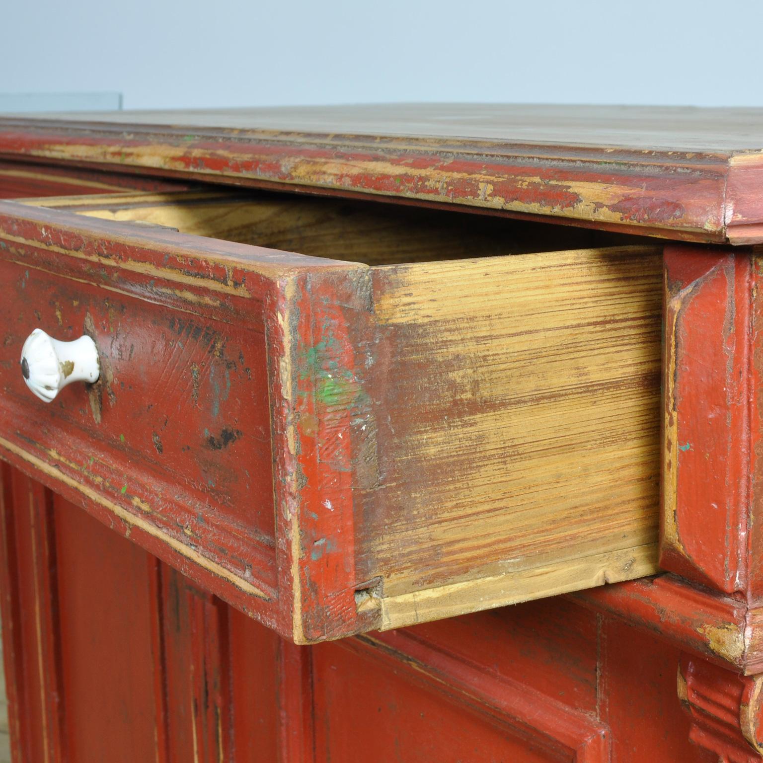 Vintage Pine Dresser, 1930s 1