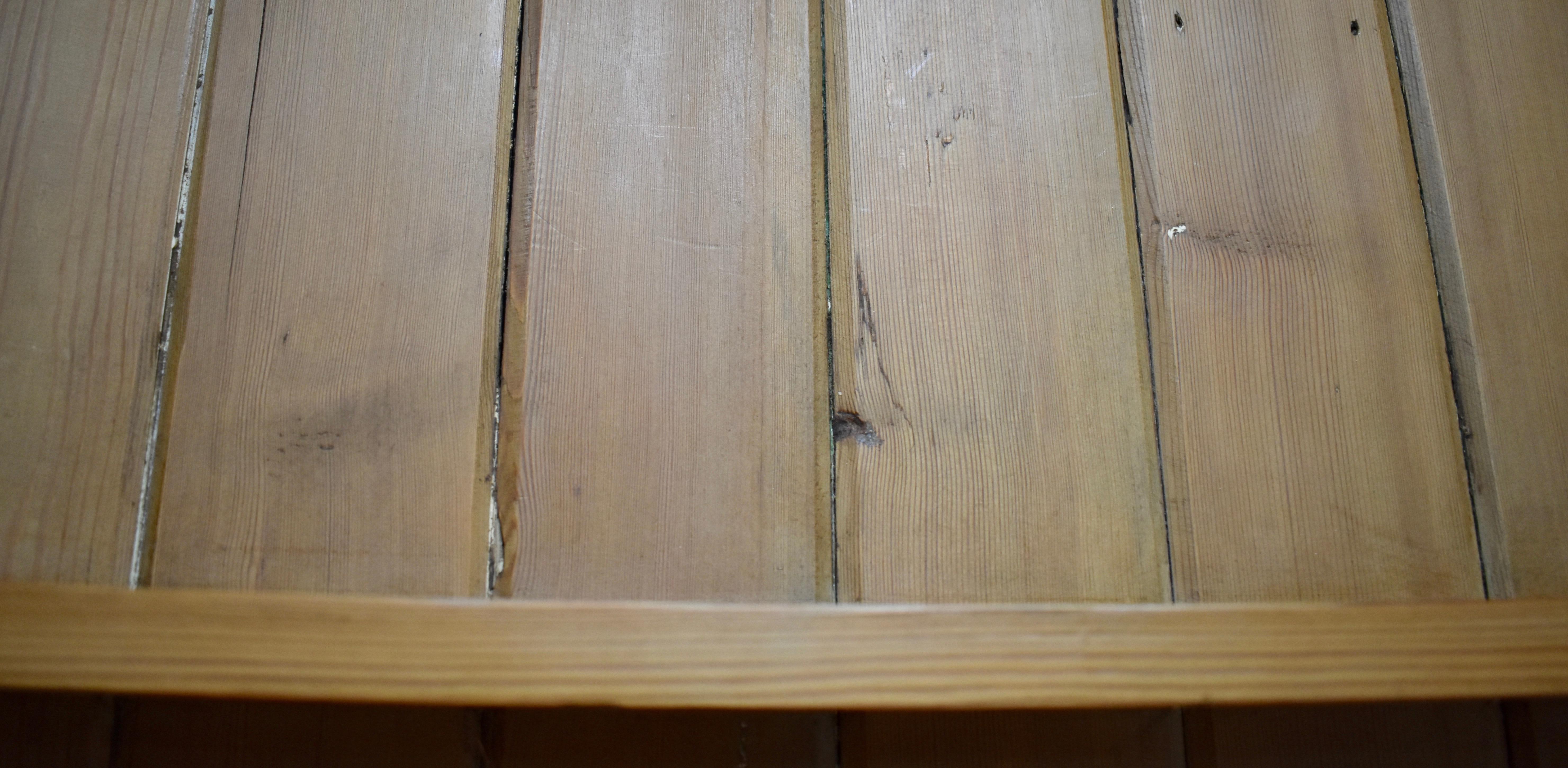 20th Century Vintage Pine Open Rack of Shelves and Spice Drawers Only