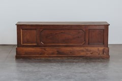Vintage Pine Shop Counter From Italy, Circa 1920