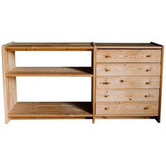 Vintage Pine Sideboard from Denmark, circa 1970