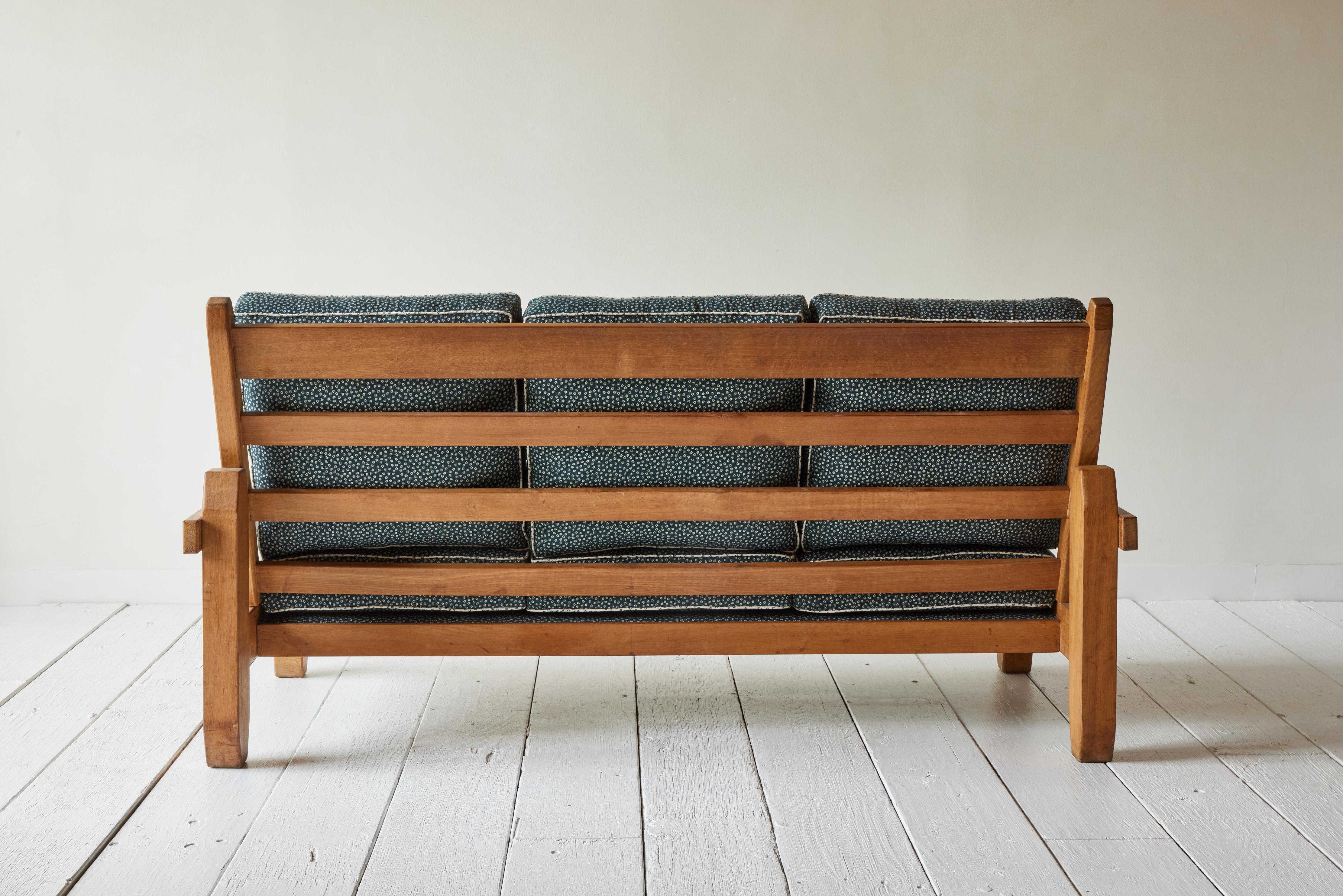 Vintage Pine Sofa in the Style of Ate van Apeldoorn 3