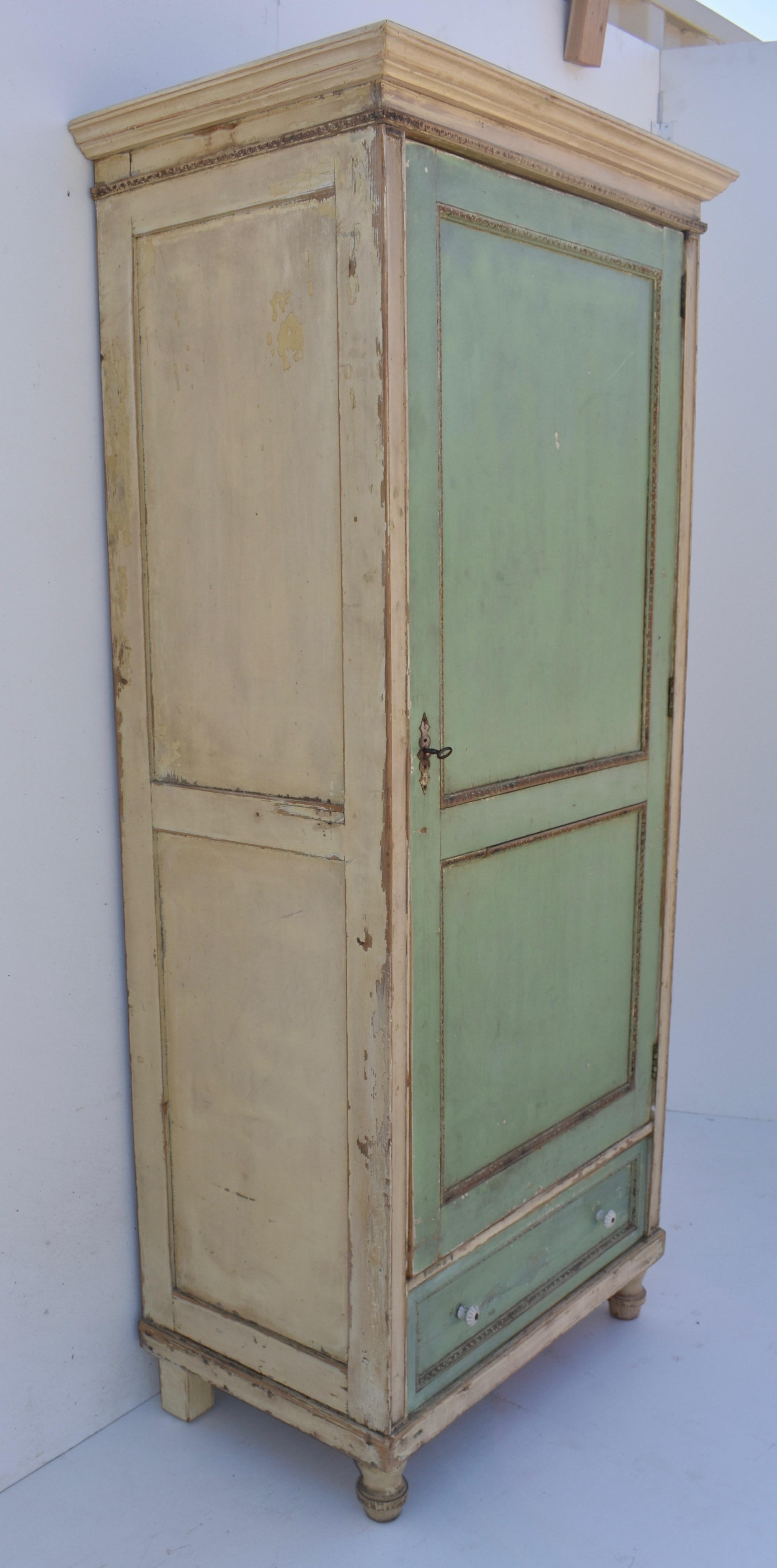 Country Vintage Pine Storage Cupboard