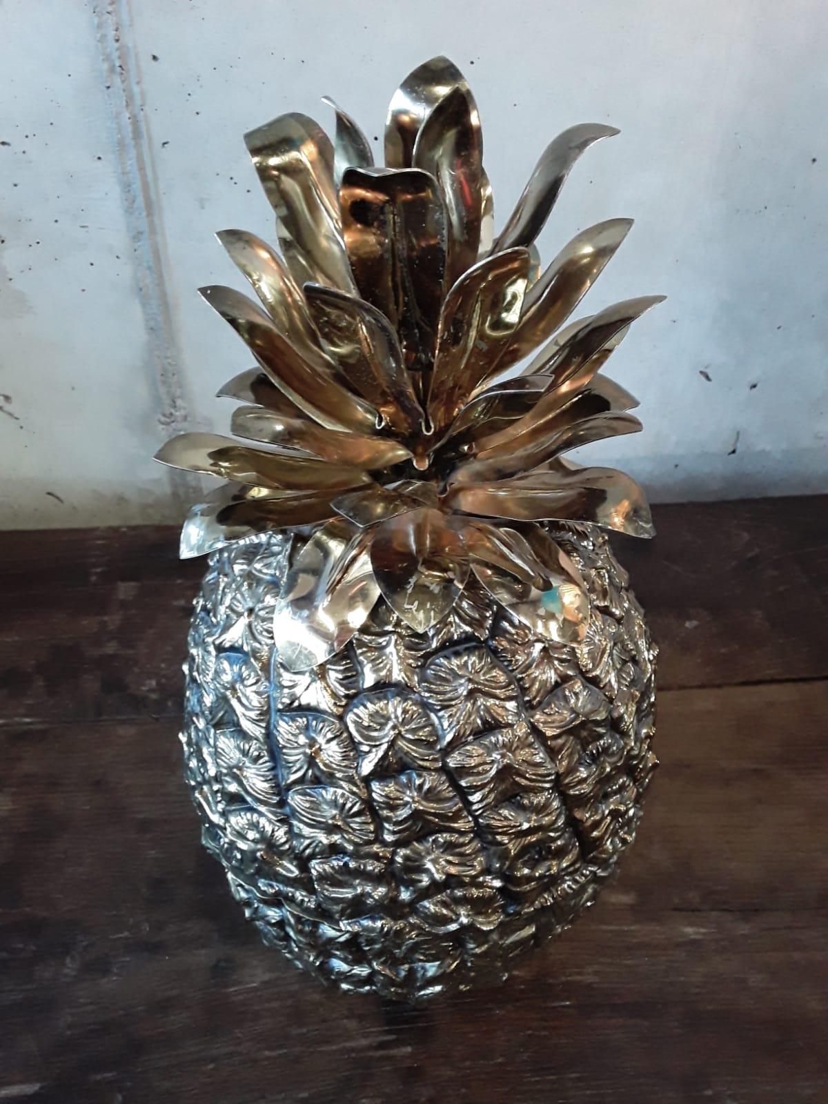 Plastic Vintage Pineapple Ice Bucket by Hans Turnwald for Freddo Therm, 1960s