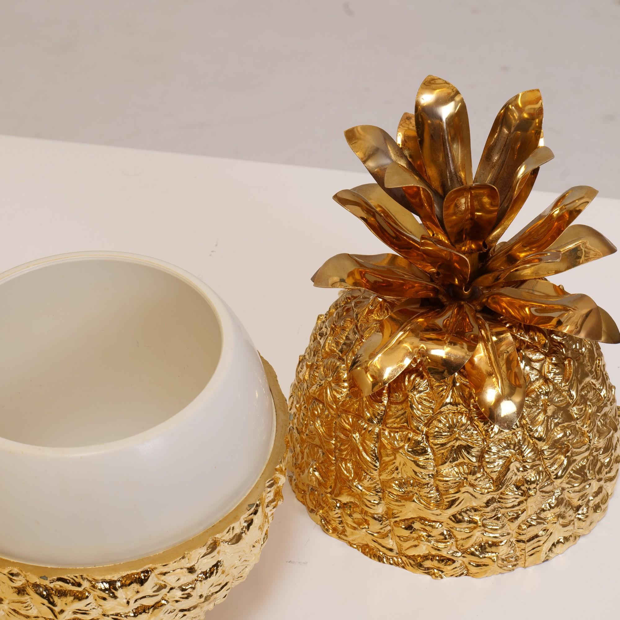 Vintage Pineapple Ice Bucket by Hans Turnwald for Freddo Therm 1960's In Good Condition In Saarbrücken, SL