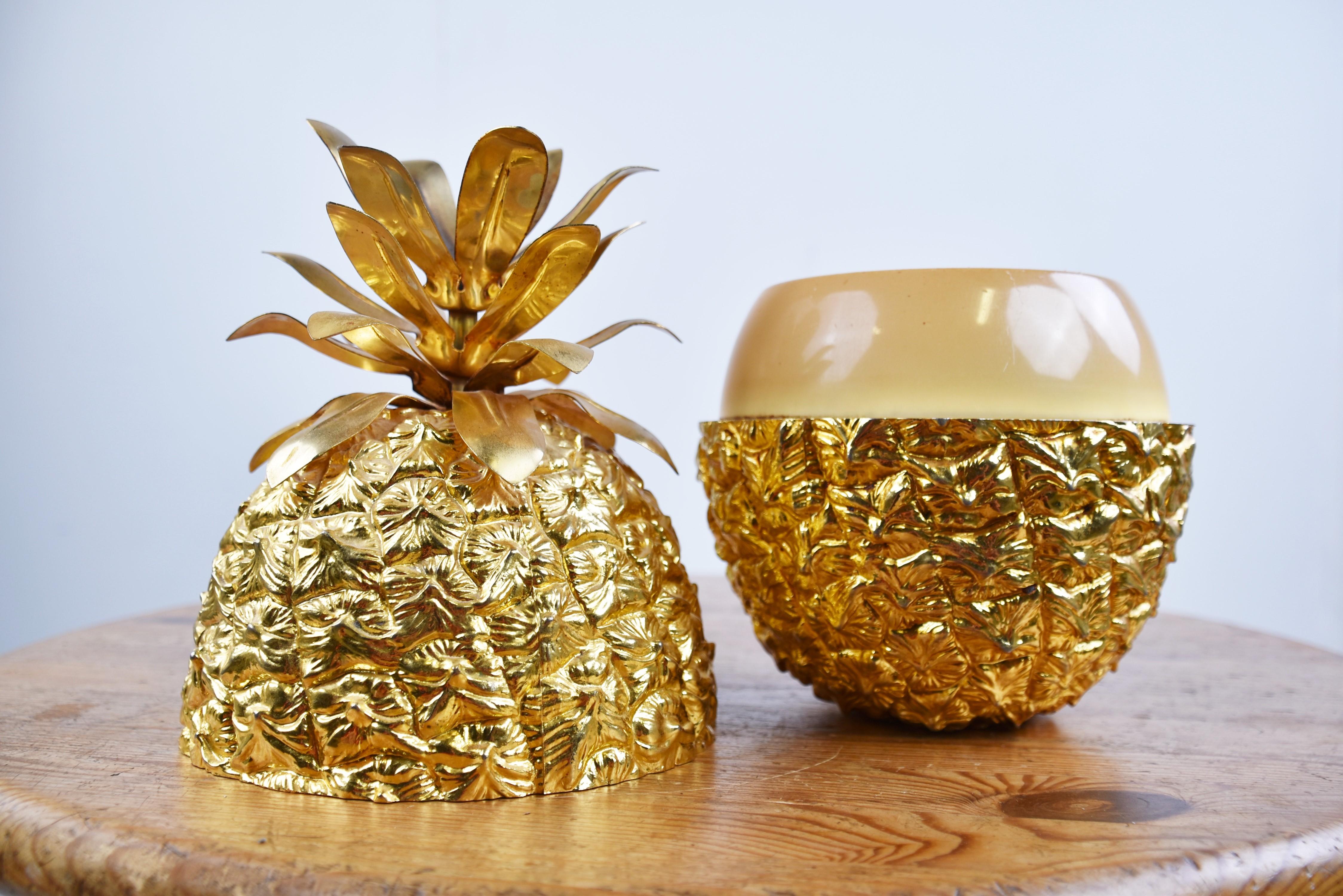Vintage Pineapple Ice Bucket by Hans Turnwald for Freddo Therm, 1970s In Good Condition In HEVERLEE, BE