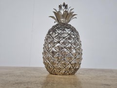 Seau à glace ananas vintage par Mauro Manetti des années 1960