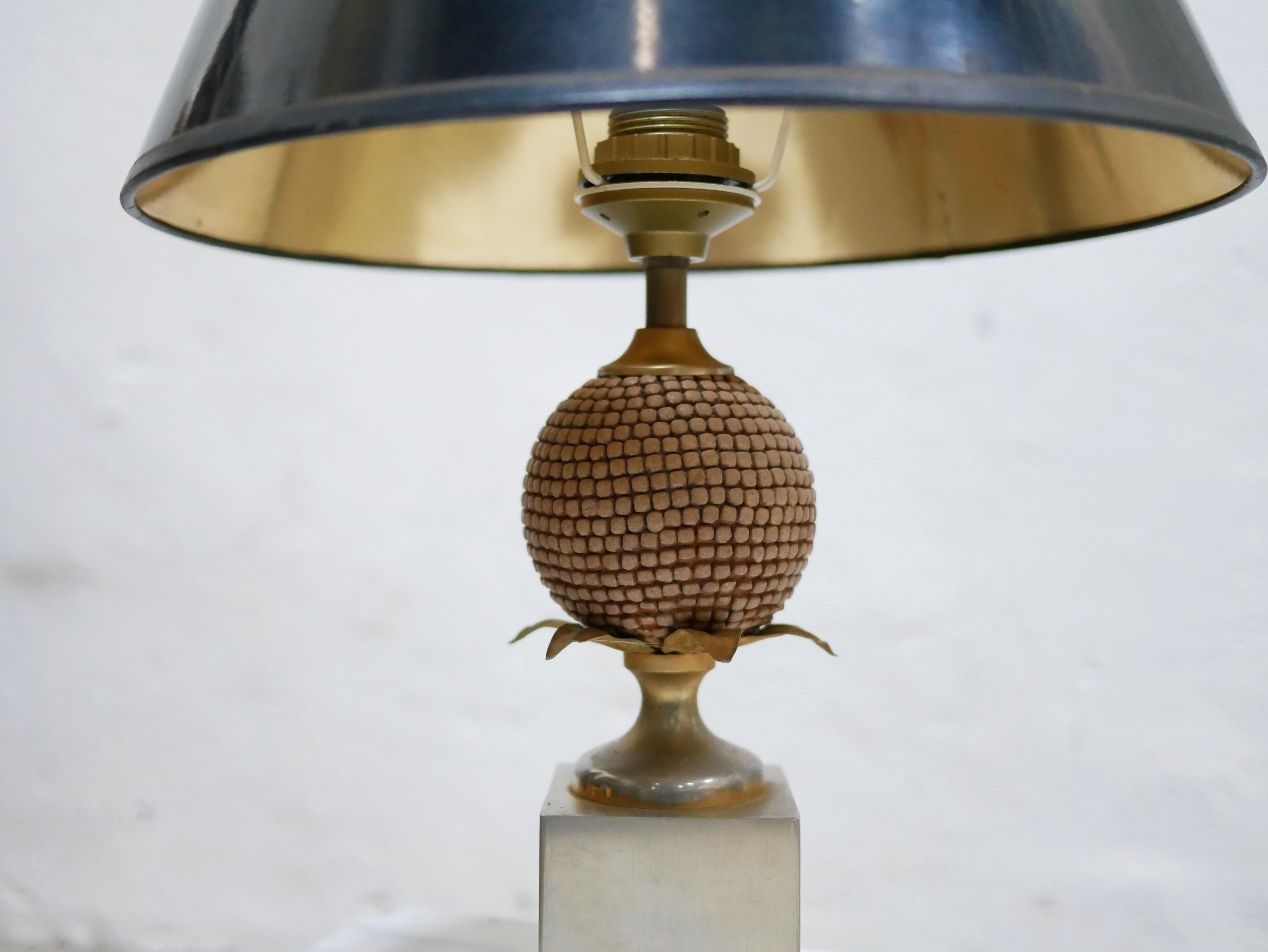 antique pineapple lamp