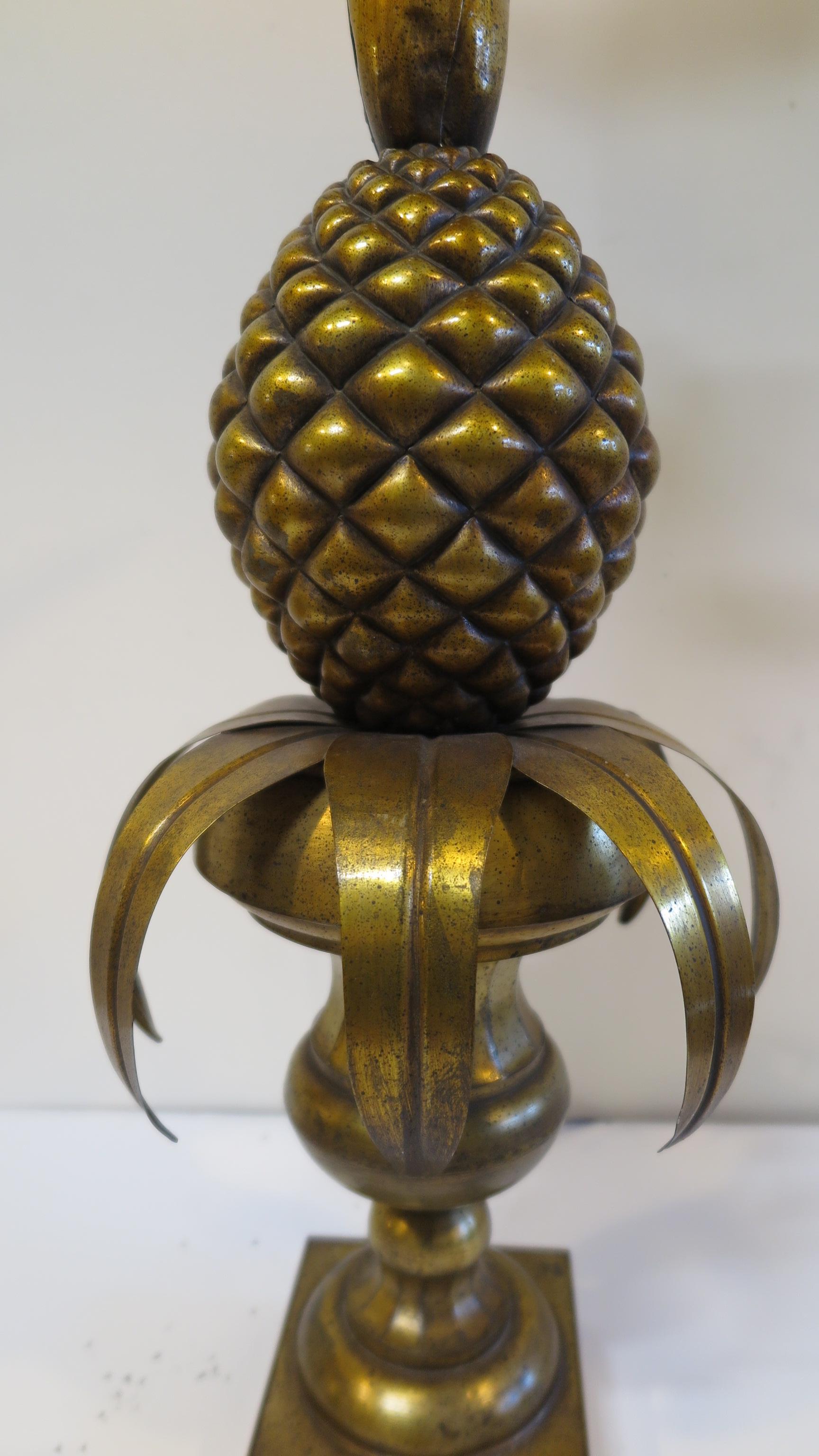 pineapple lamp vintage