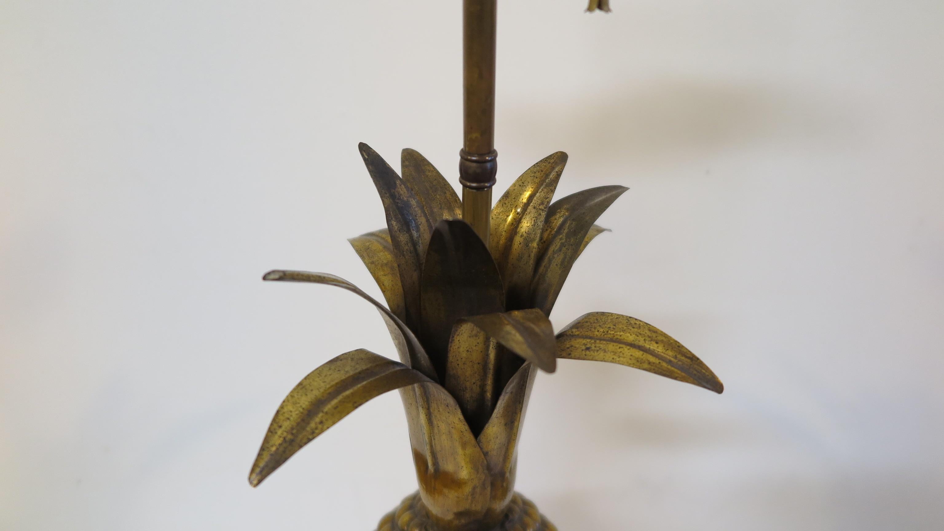 antique pineapple lamp