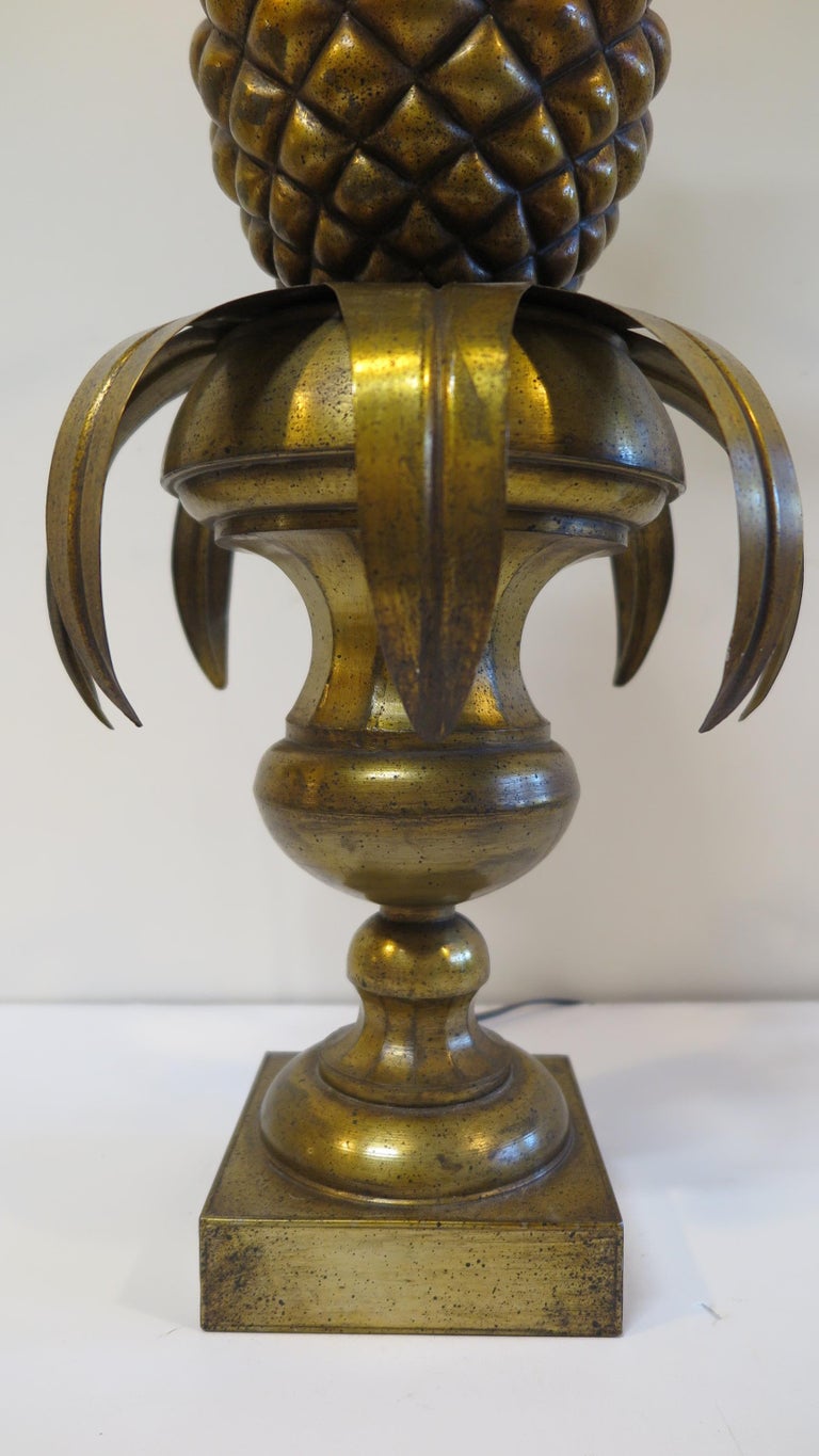 Vintage Pineapple Lamp For Sale at 1stDibs