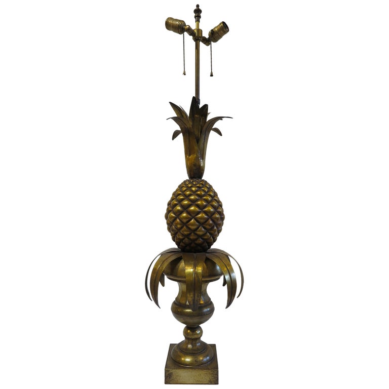 Uundgåelig cowboy kradse Vintage Pineapple Lamp For Sale at 1stDibs | pineapple lamp vintage, vintage  brass pineapple lamp, vintage pineapple table lamp