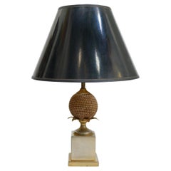 Vintage Ananas Lampe