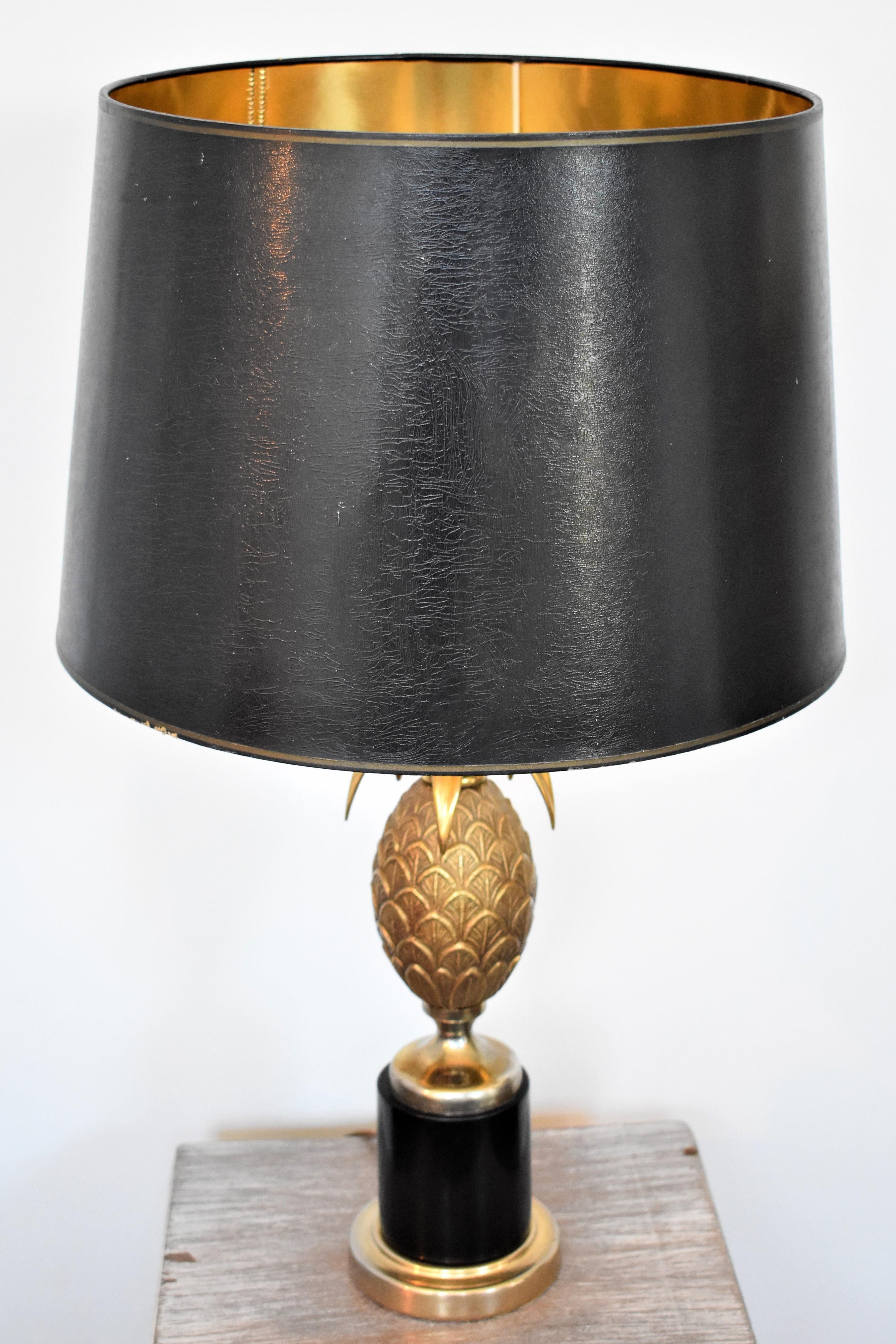 vintage pineapple lamp