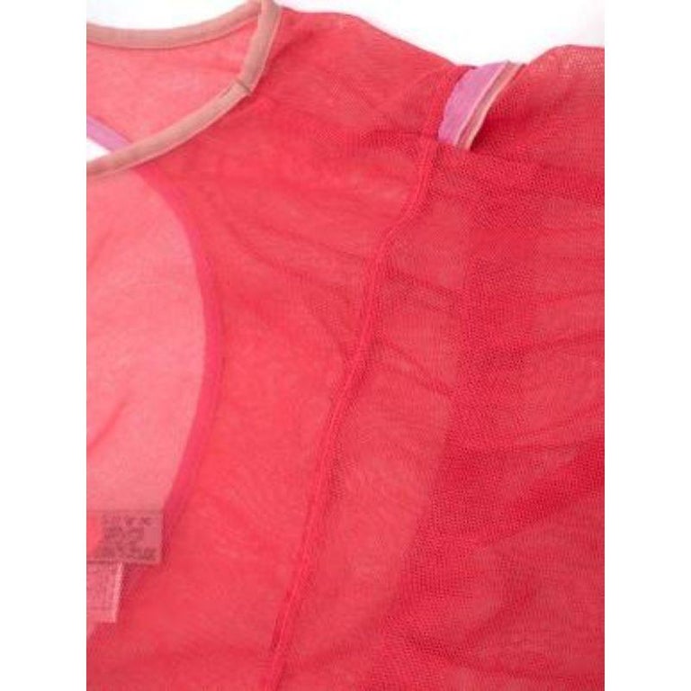 Vintage Pink And Nude Sheer Net Double Top For Sale At 1stDibs vintage-pink-and-nude-sheer-net-double-top-for-sale-at-1stdibs