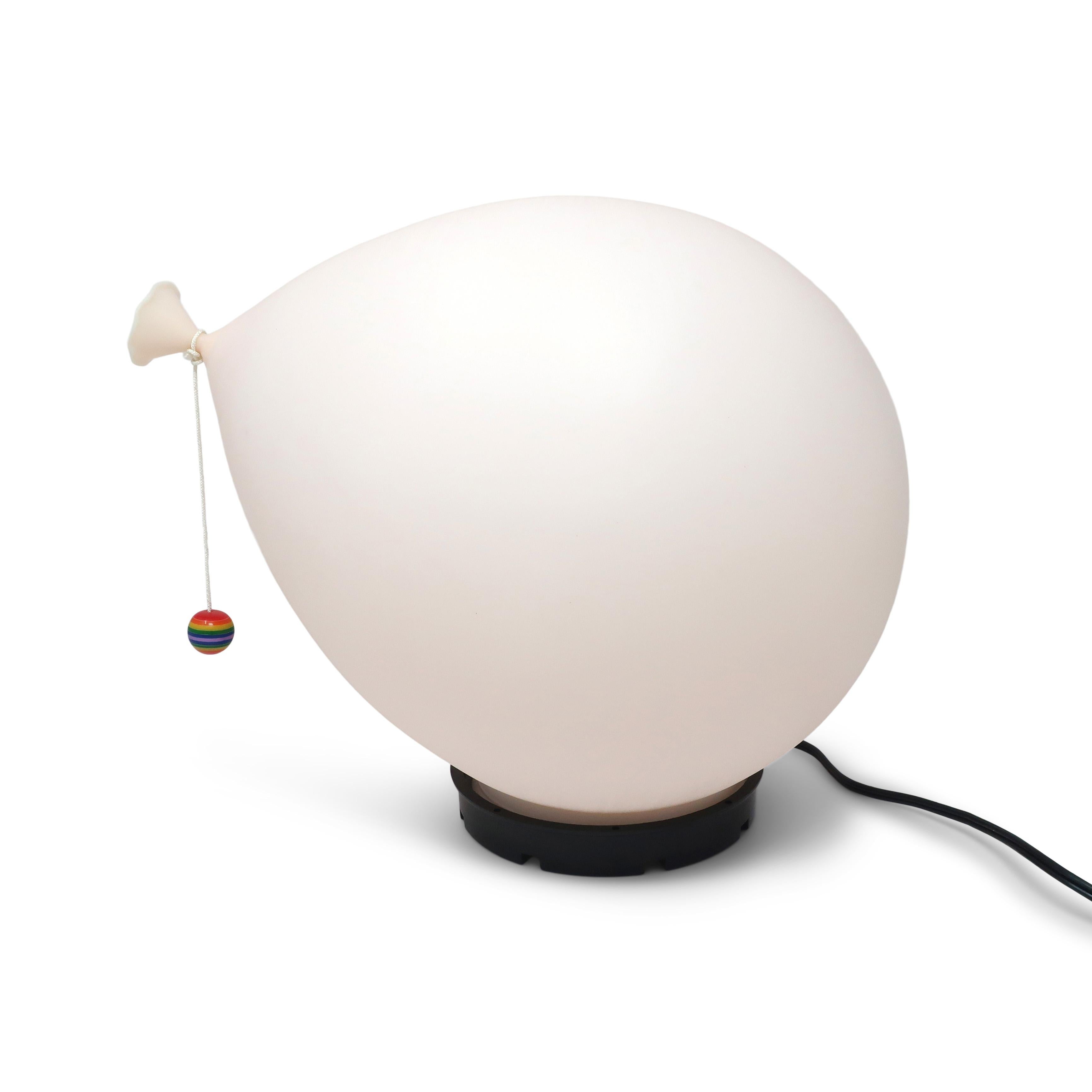 Post-Modern Vintage Pink Balloon Lamp by Yves Christin