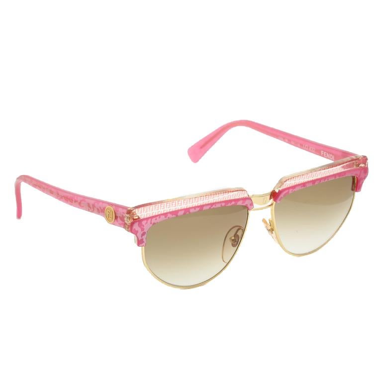 fendi pink glasses