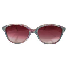 Vintage pink glasses multicoloured sunglasses
