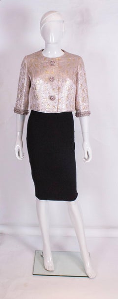 Vintage Pink, Gold and Silver jacket by Neymar Couture