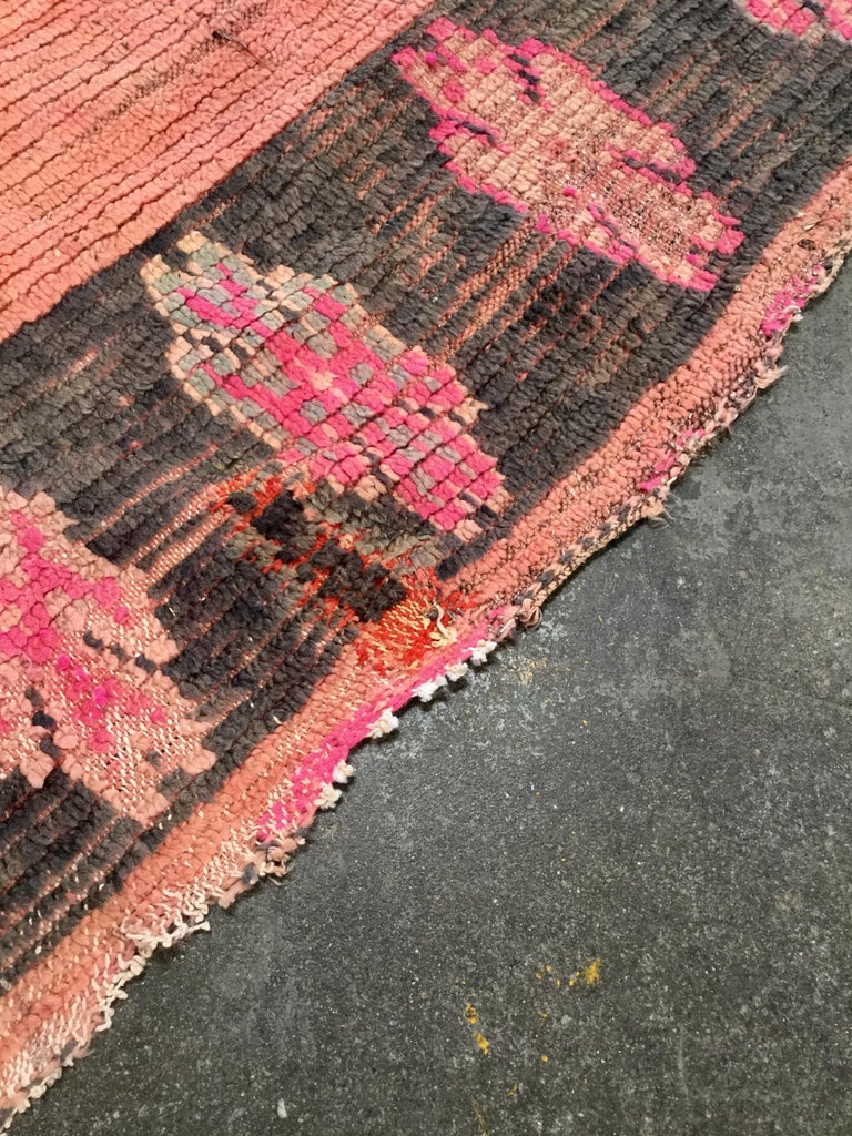 Pink Arabic Rug Pink Moroccan Rug at 1stDibs | moroccan pink rug, moroccan rug pink