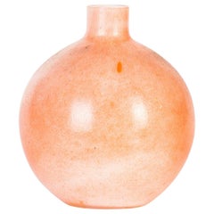 Vintage Pink Murano Vase, Italy, 1970s