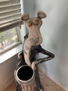 Vintage Pop Art Pink Panther Umbrella Stand