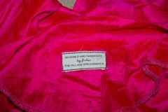 Vintage Pink Silk Skirt and Top