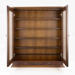 Vintage Pipe Display Cabinet, Late 20th Century