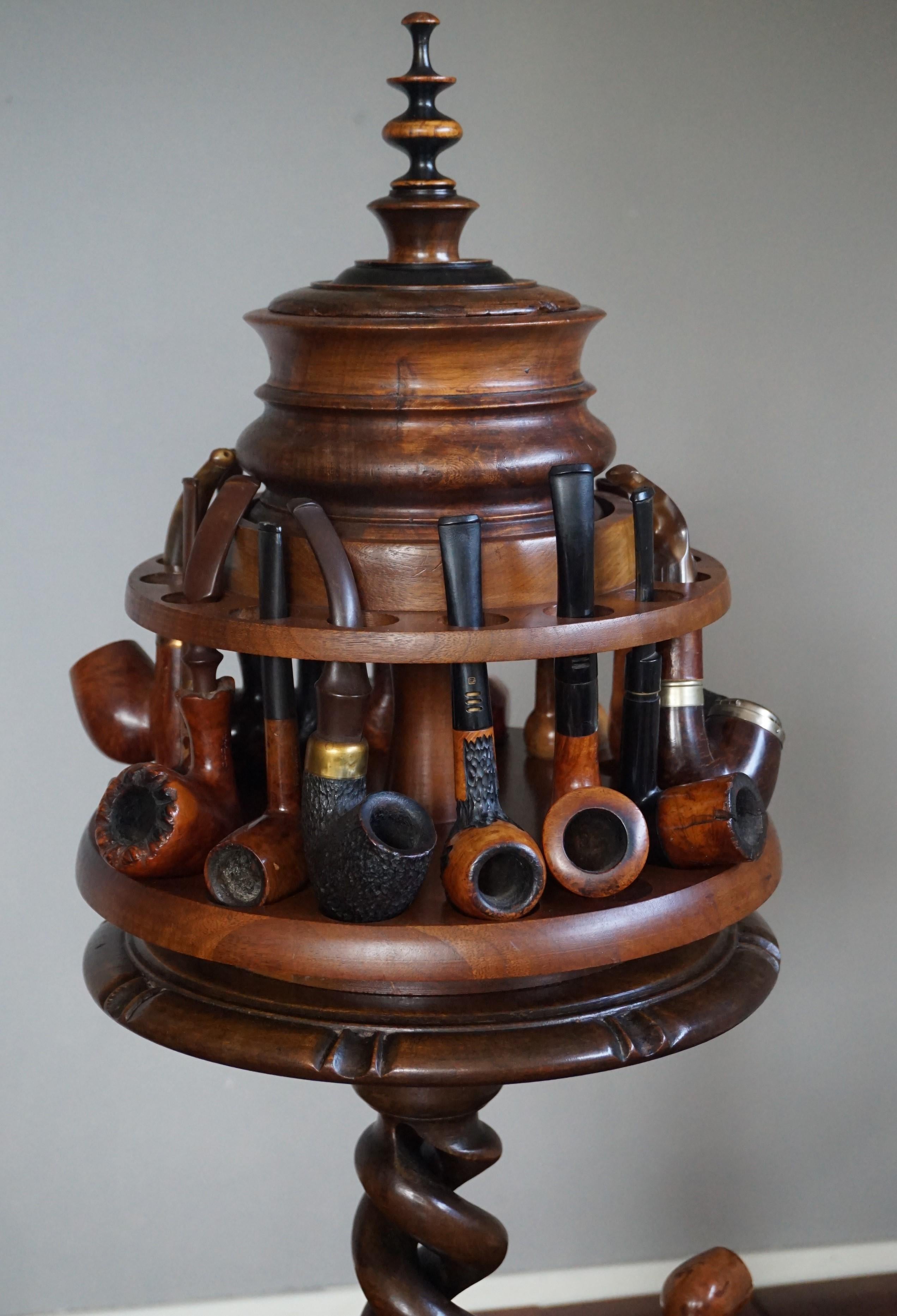 antique pipe stand
