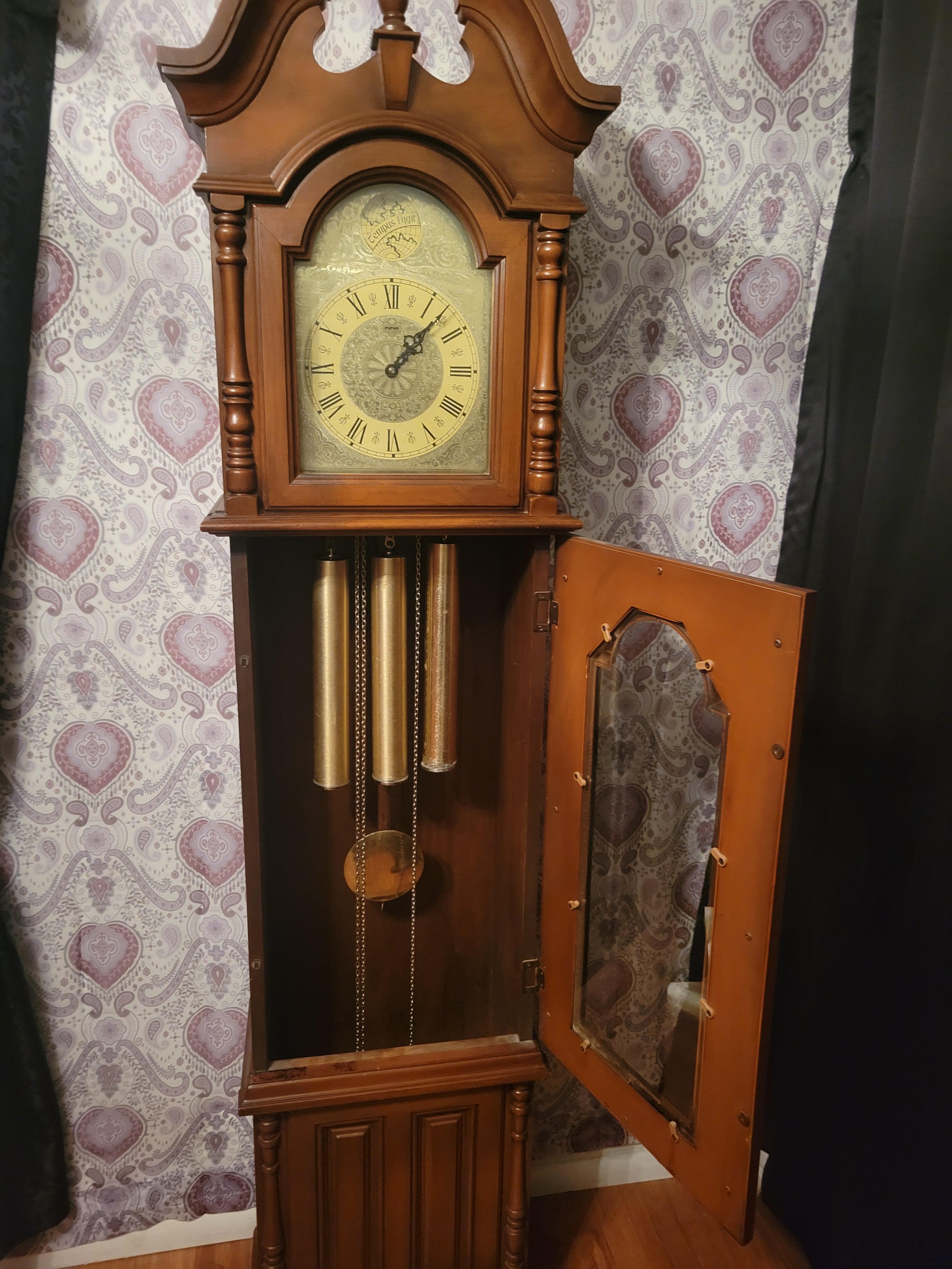 hermle tempus fugit grandfather clock