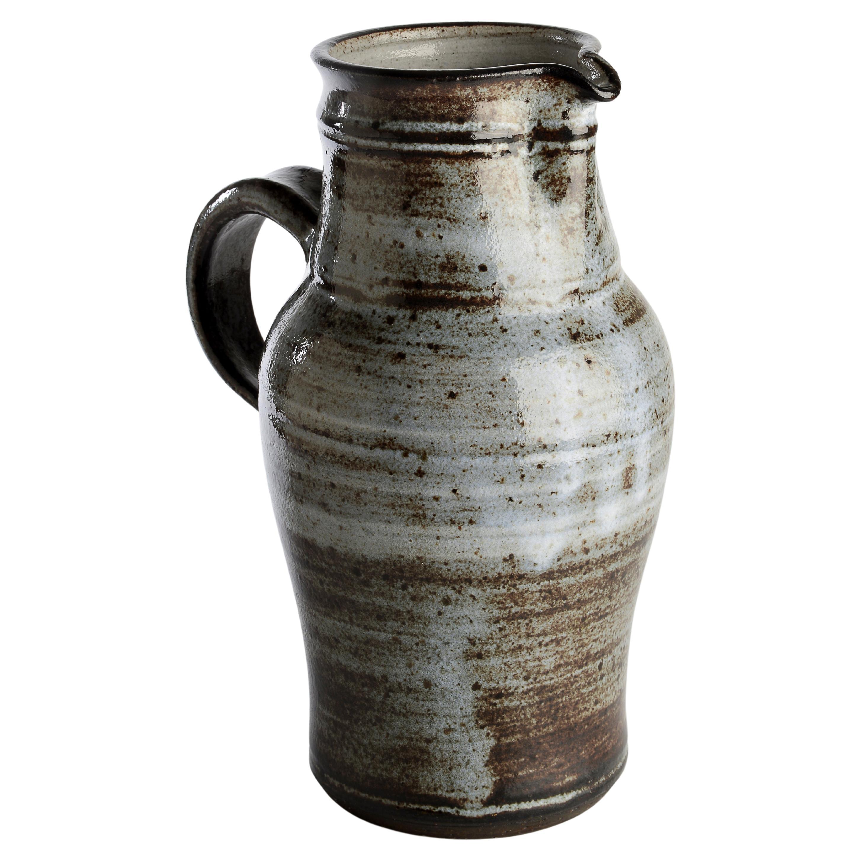 Vintage Pitcher by Roger Collet in Vallauris, France For Sale