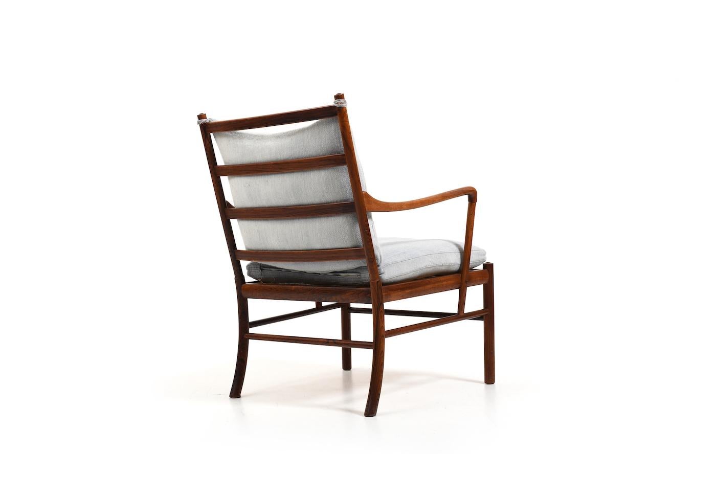 20th Century Vintage PJ-149 Colonial Chair by Ole Wanscher for P. Jeppesen 1949 For Sale