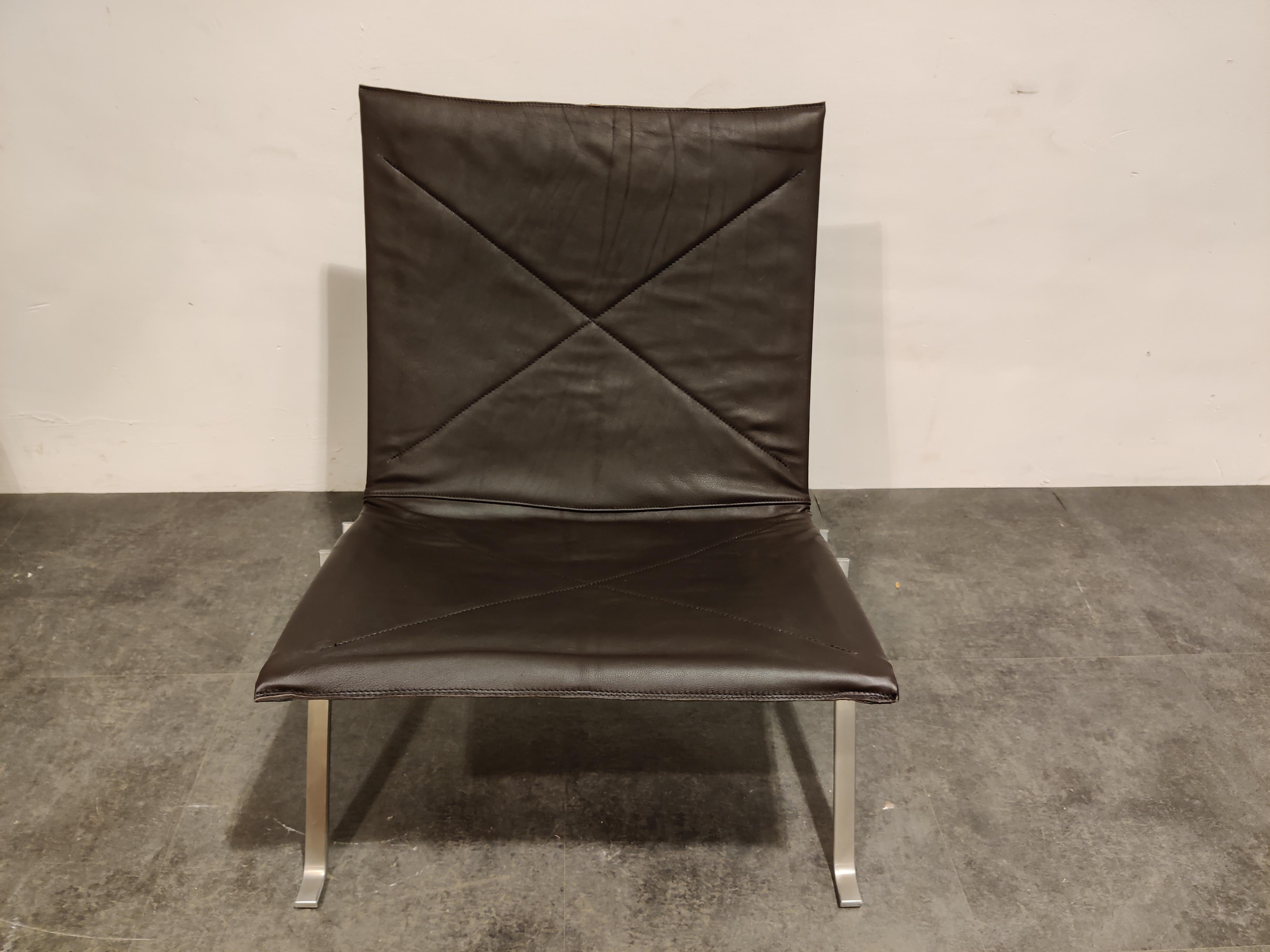 Vintage PK 22 Lounge Chairs by Poul Kjærholm for E. Kold Christensen, Set of 2 4