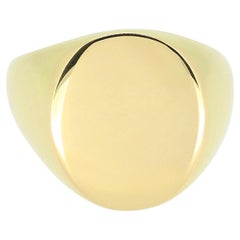 Anello con sigillo semplice Vintage By