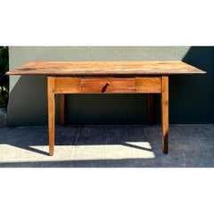 Vintage Plank Farm Table