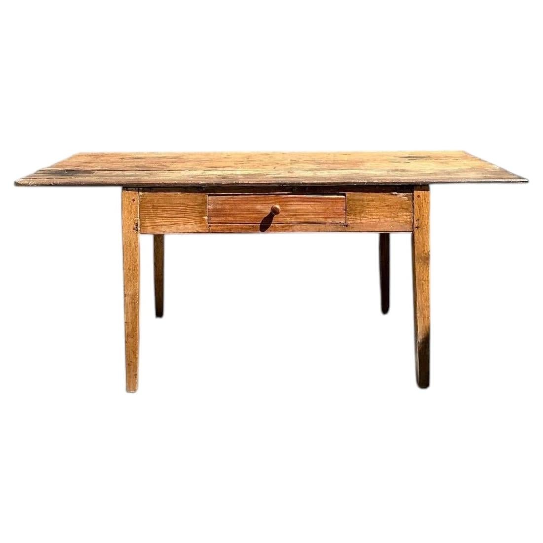 Vintage Plank Farm Table
