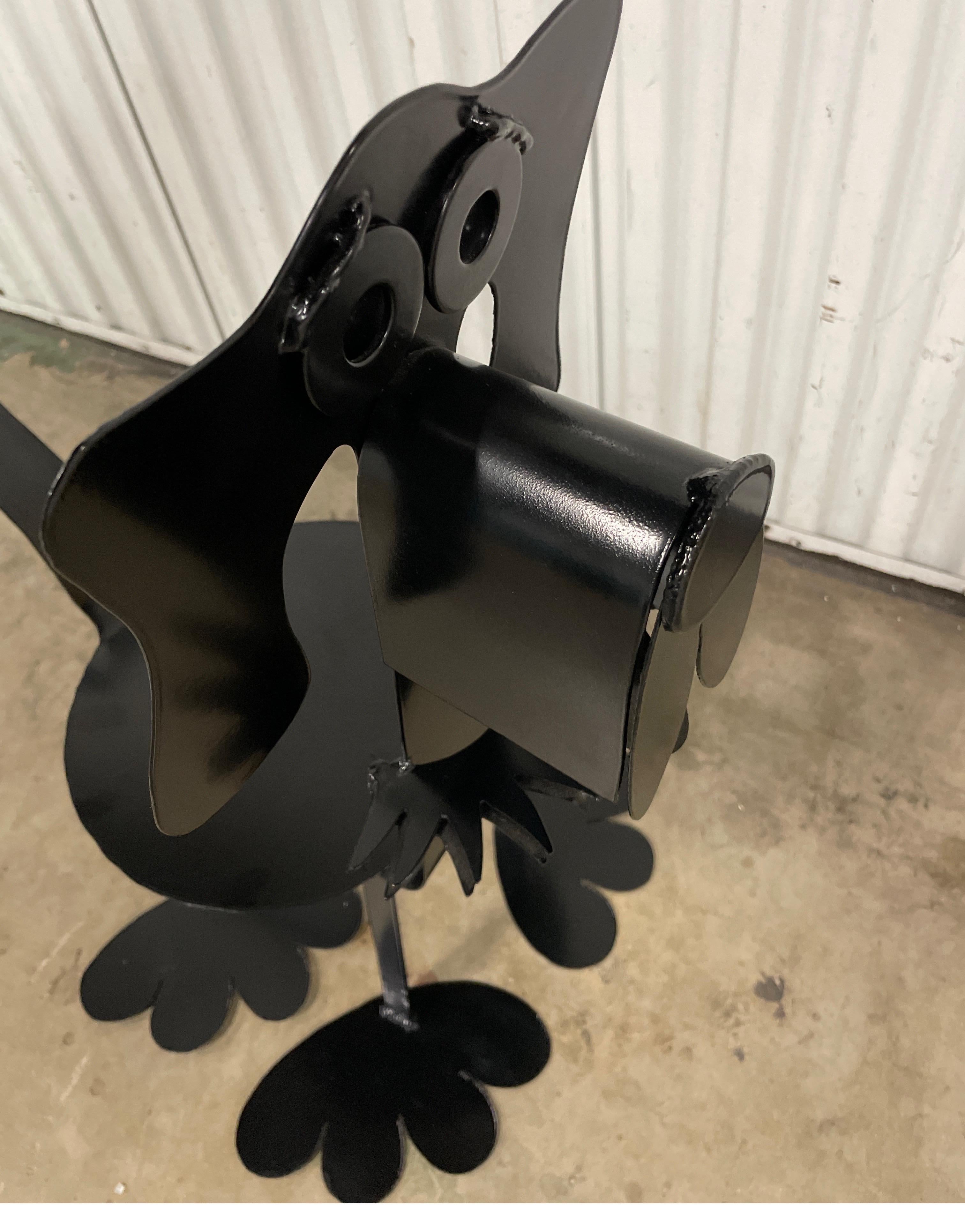 Vintage Plant Stand / Side Table in the Form of a Dog For Sale 1