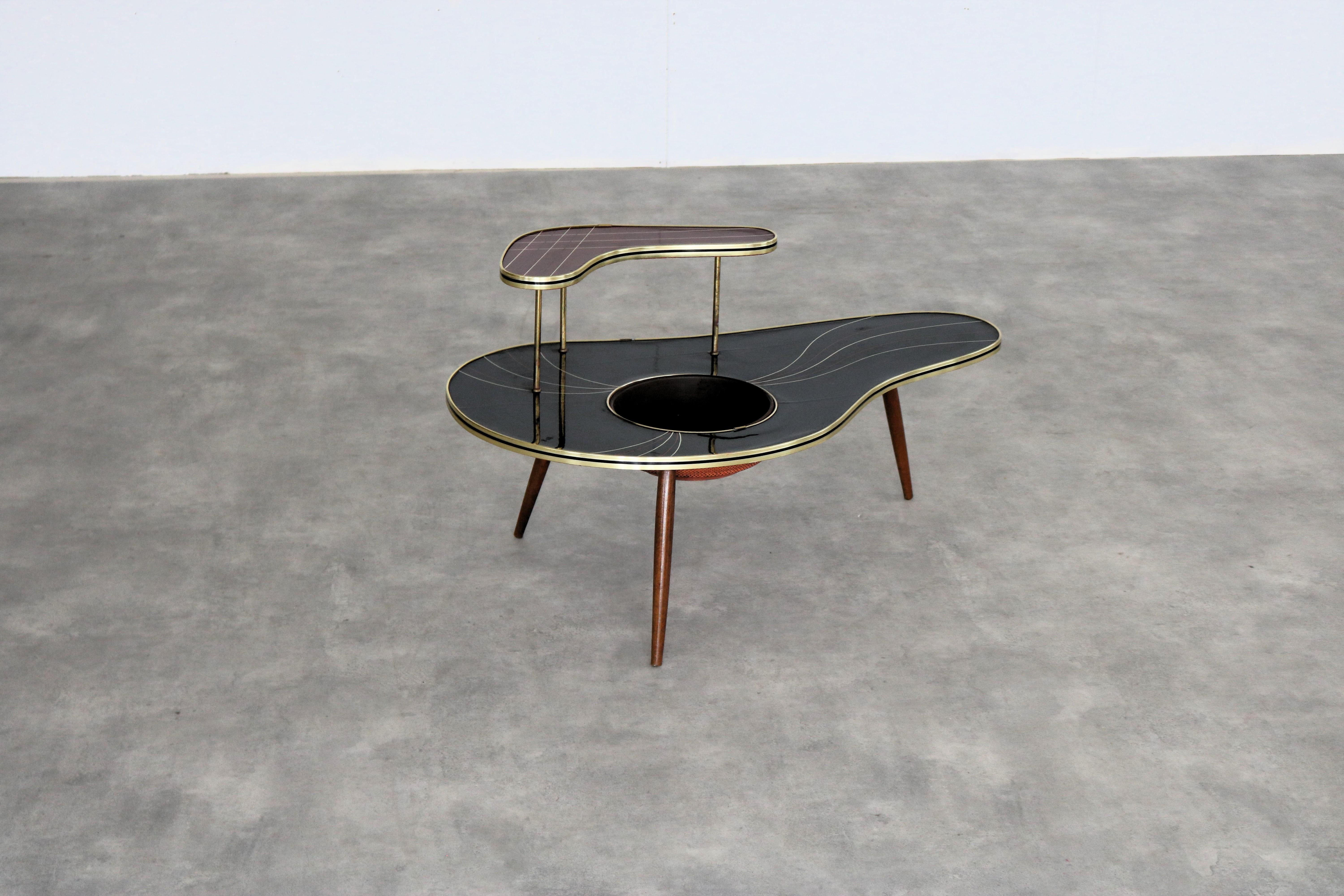 Swedish Vintage plant table  side table  1960s  Sweden For Sale