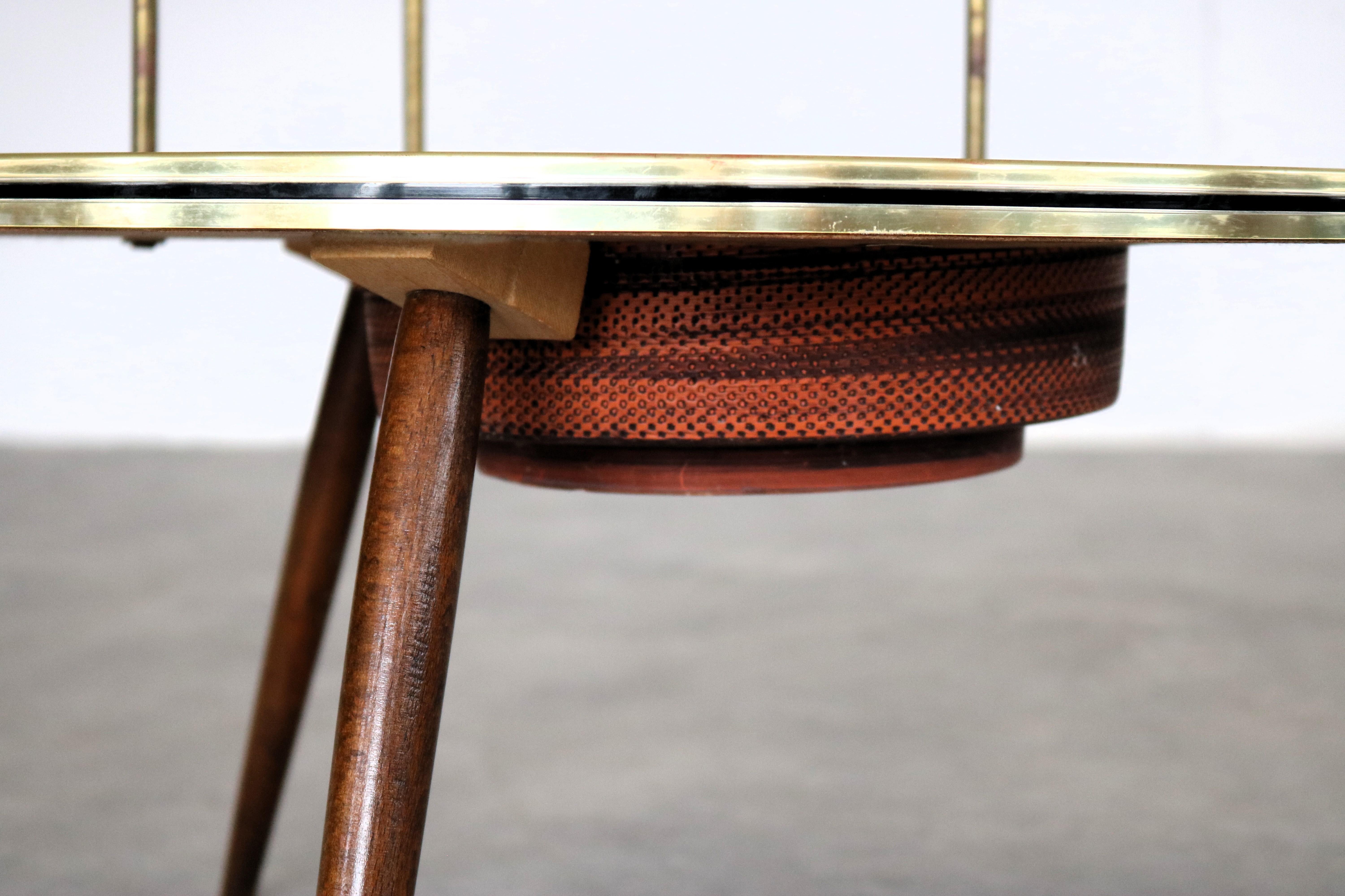 Vintage plant table  side table  1960s  Sweden For Sale 2