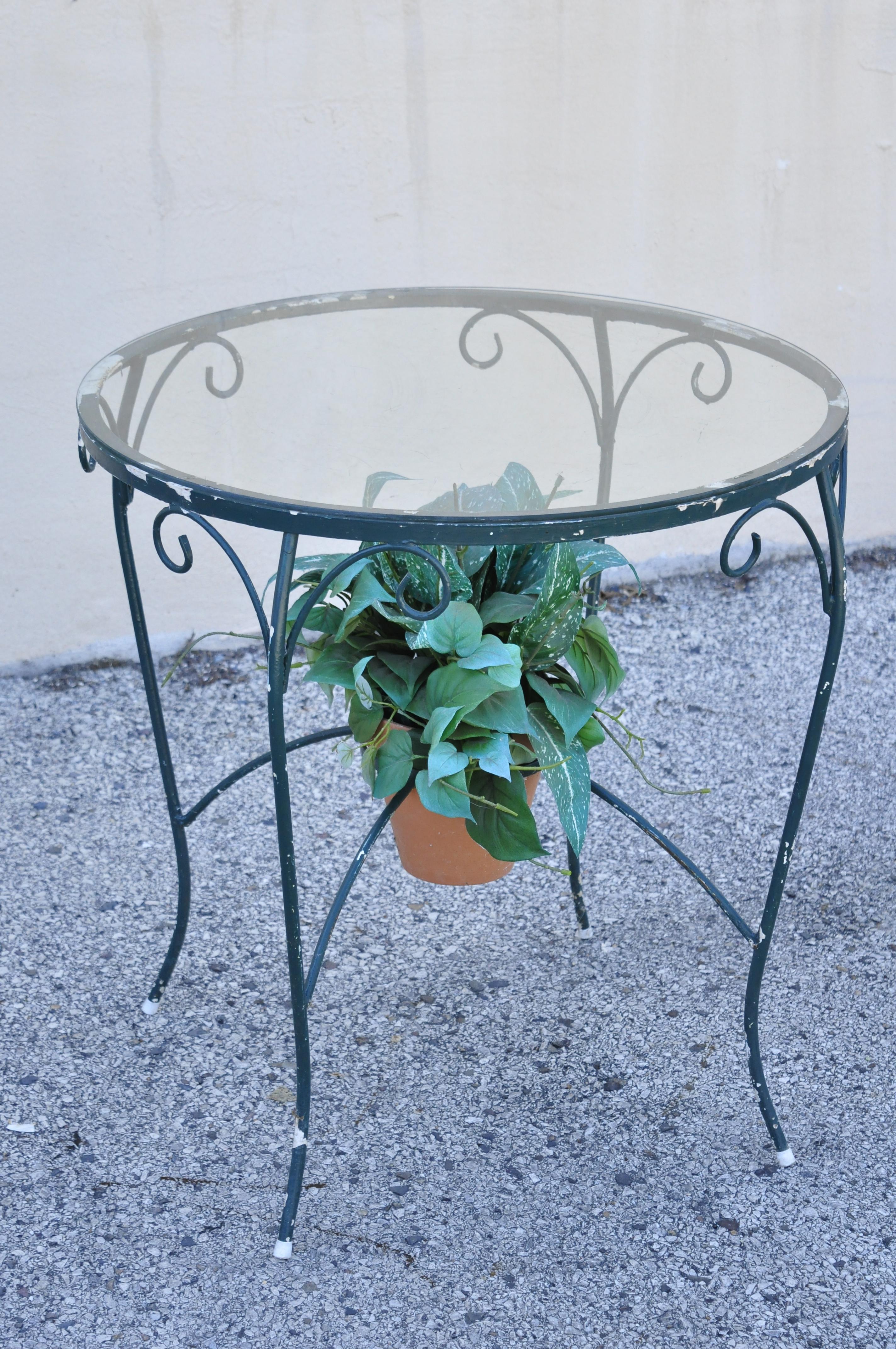 plantation patterns wrought iron table and chairs