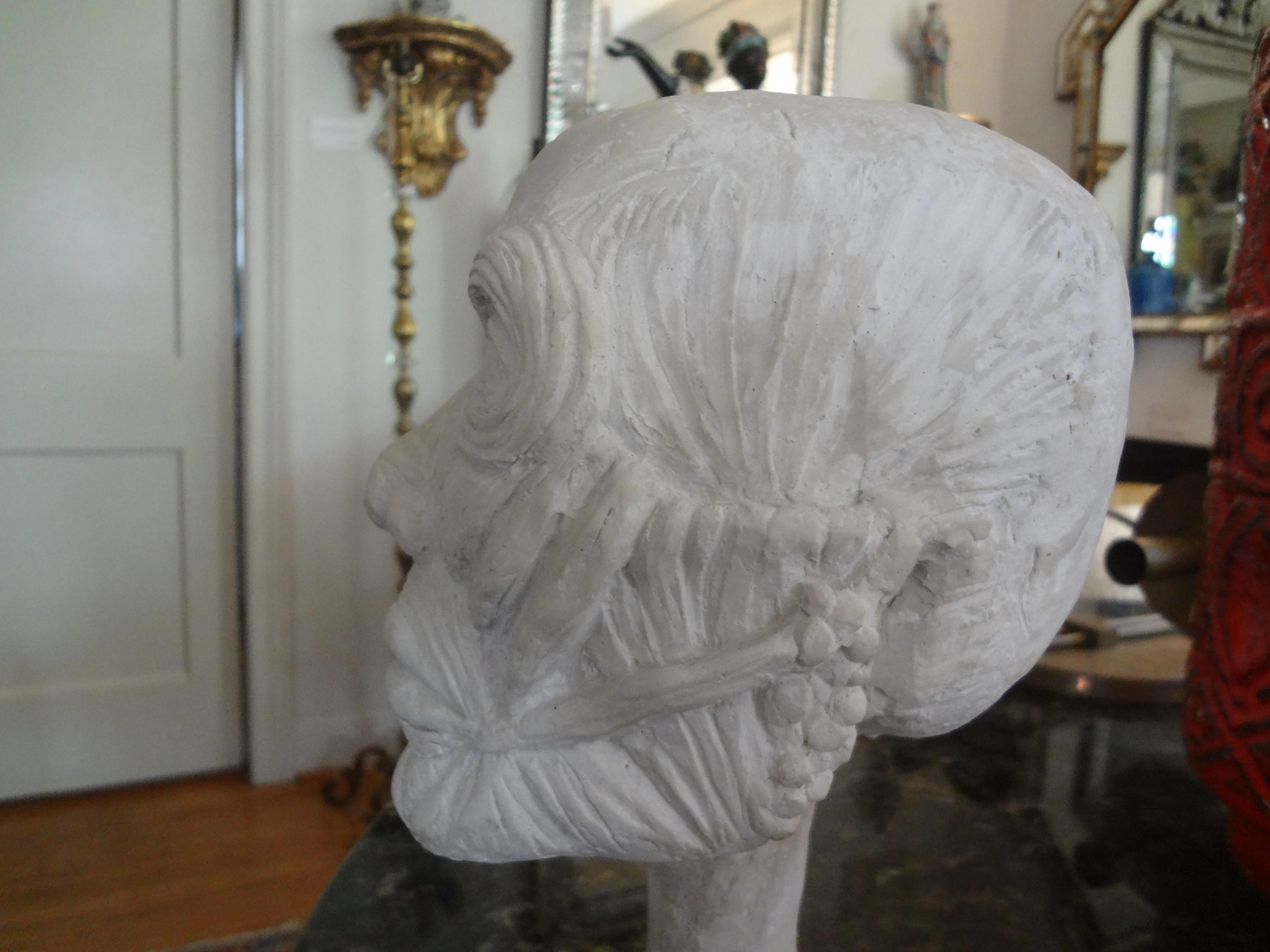Vintage Plaster Anatomical Skull Model For Sale 4
