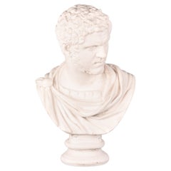 Busto composito in gesso d'epoca di Marco Cicerone