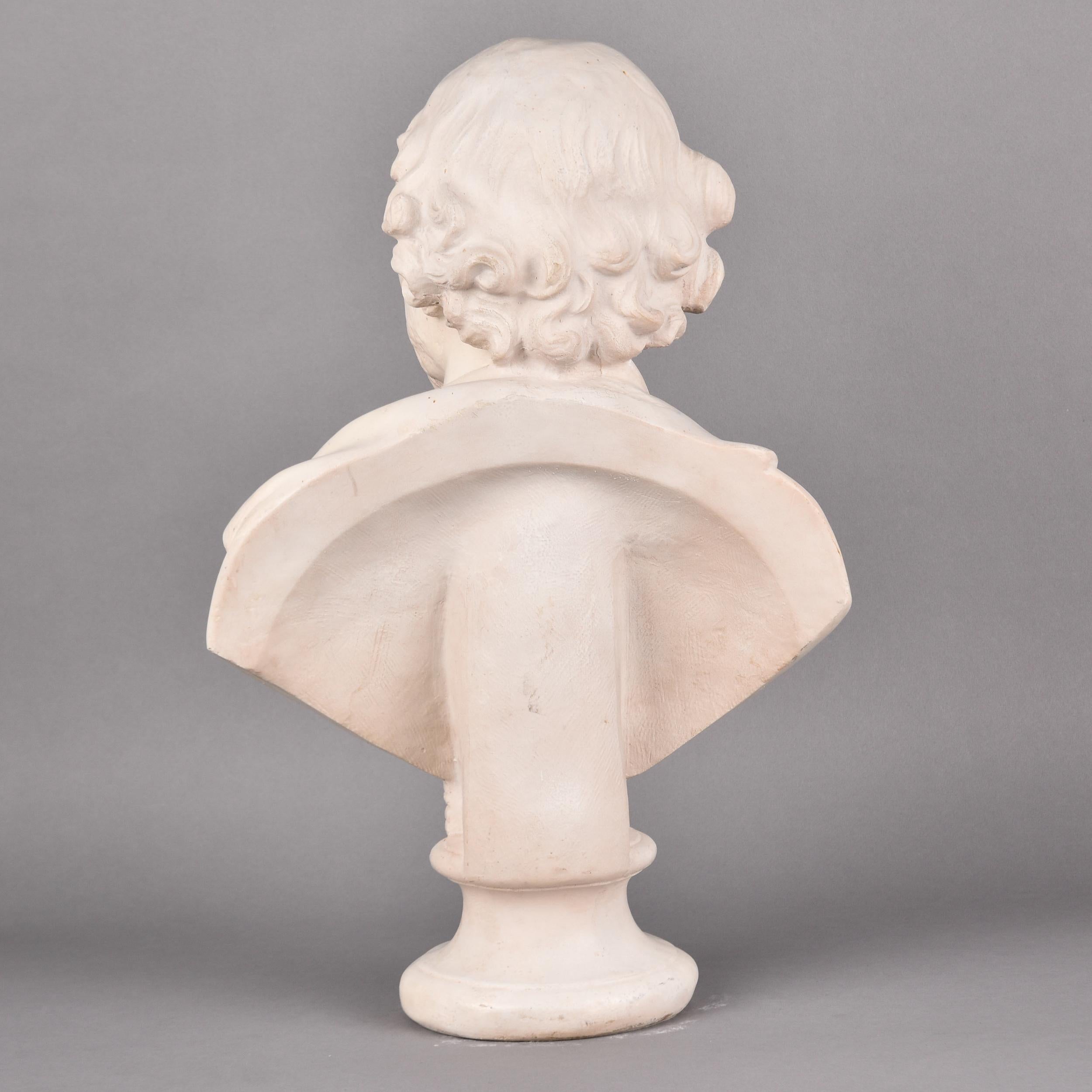 Altro Busto composito in gesso di Shakespeare d'epoca in vendita