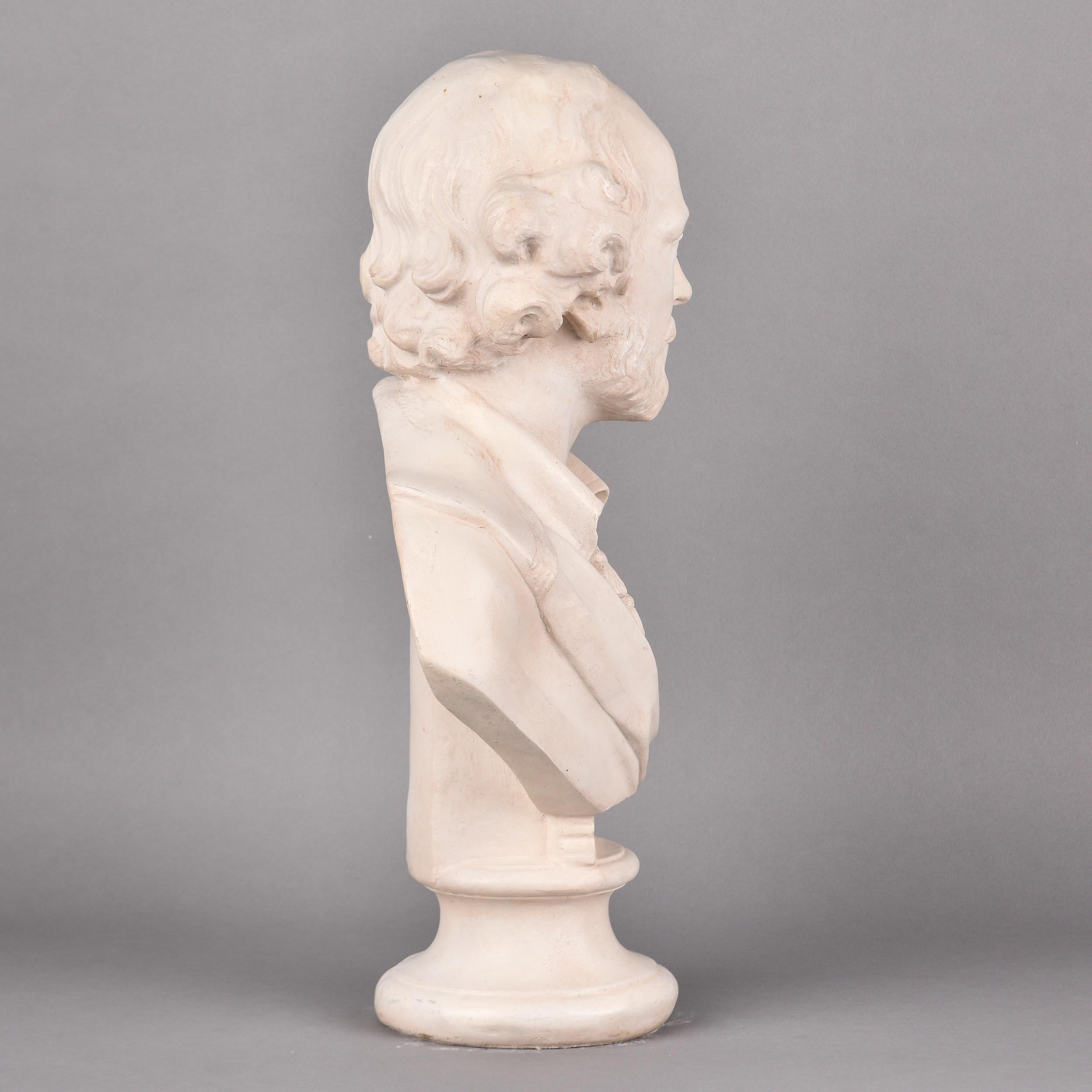 Busto composito in gesso di Shakespeare d'epoca in vendita 2